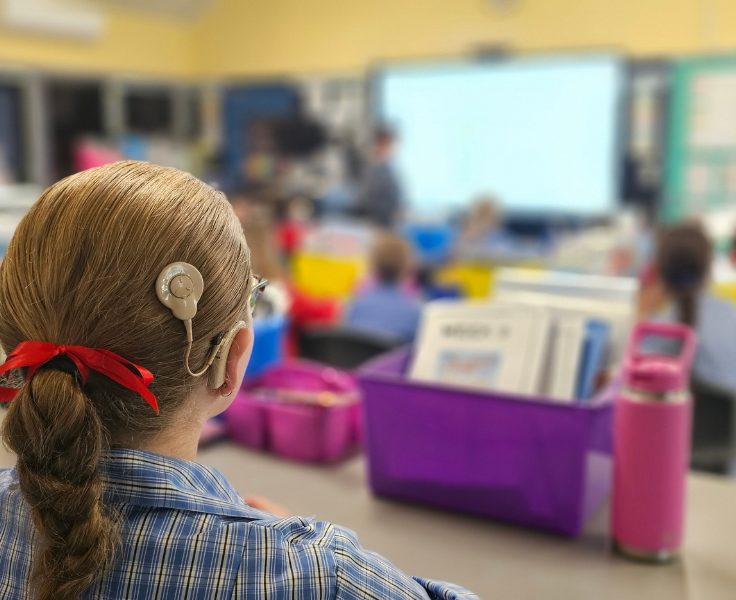 Image of Westdale Public School Student in classroom learning
